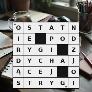 Rozwiązanie krzyżówki: końcówka jakiegoś działania lub kres bycia istnienia czegoś - ostatnie podrygi zdychającej ostrygi | hasła, synonimy i podpowiedzi Hasło krzyżówkowe końcówka jakiegoś działania lub kres bycia istnienia czegoś - ostatnie podrygi zdychającej ostrygi – rozwiązanie, synonimy, podpowiedzi i definicje krzyżówkowe